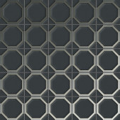 Керамическая плитка Unica Mosaico Vienna Nero 30x30 см